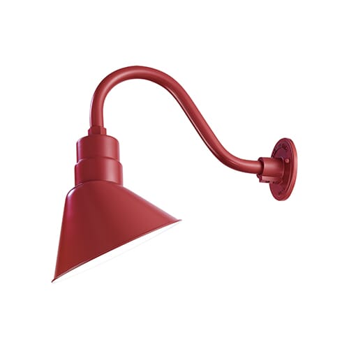 Millennium Lighting R Series 1-Light Angle Shade in Satin Red