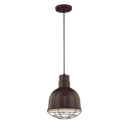 Millennium Lighting R Series 1-Light Pendant in Architectural Bronze