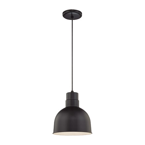 Millennium R Series Pendant Light in Satin Black