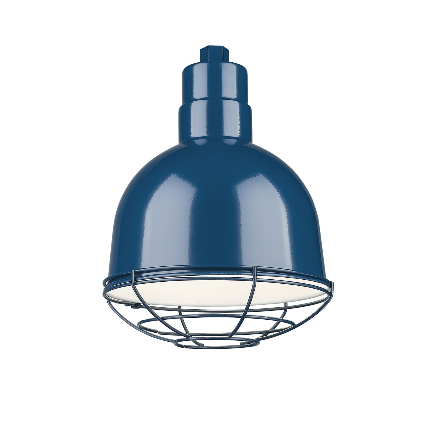 Millennium Lighting R Series 1-Light 10" Pendant in Navy Blue