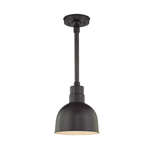 Millennium Lighting R Series 1-Light Deep Bowl Shade in Satin Black