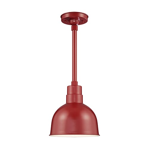 Millennium Lighting R Series 1-Light Deep Bowl Shade in Satin Red