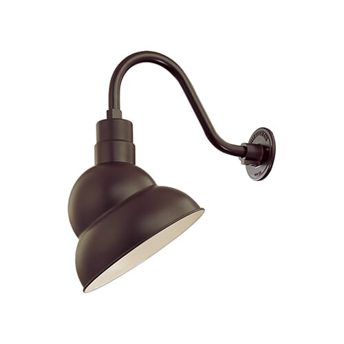 Millennium Lighting R Series Emblem Shade in Architectural Bronze