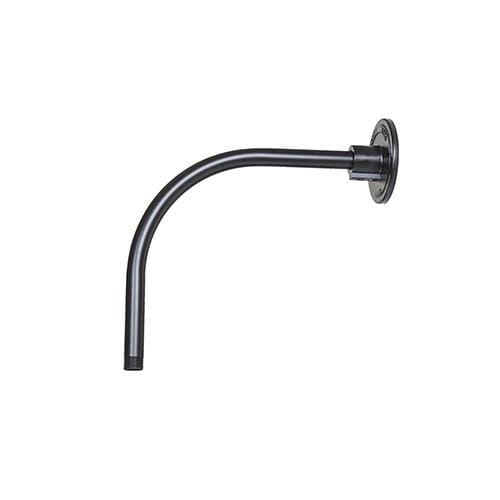 Millennium Lighting Goose Neck in Aluminium Satin Black