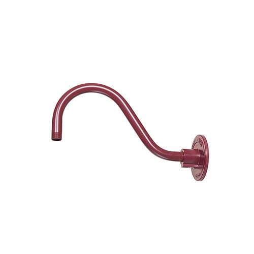 Millennium Lighting Goose Neck in Satin Red