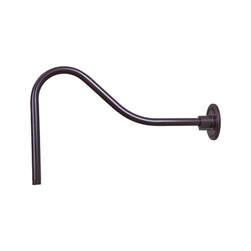 Millennium Lighting R Series 23" Goose Neck in Architectural Bronze