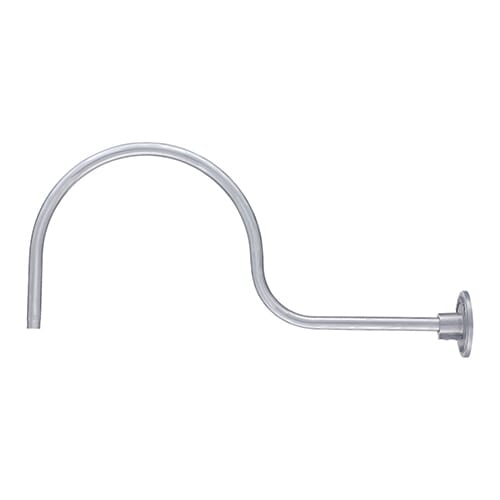 Millennium Lighting R Series 30" Goose Neck in Aluminium