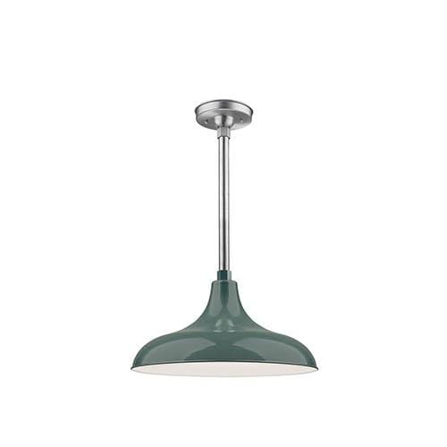 Millennium Lighting Warehouse Shade in Satin Green