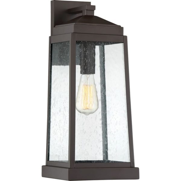 Quoizel Ravenel 8" Outdoor Wall Light in Western Bronze