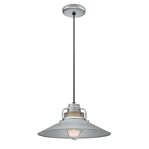 Millennium Lighting R Series 1-Light Pendant in Chrome