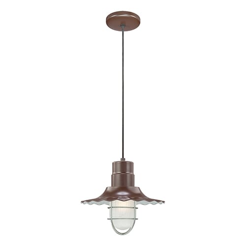 Millennium Lighting R Series 1-Light Pendant in Architectural Bronze