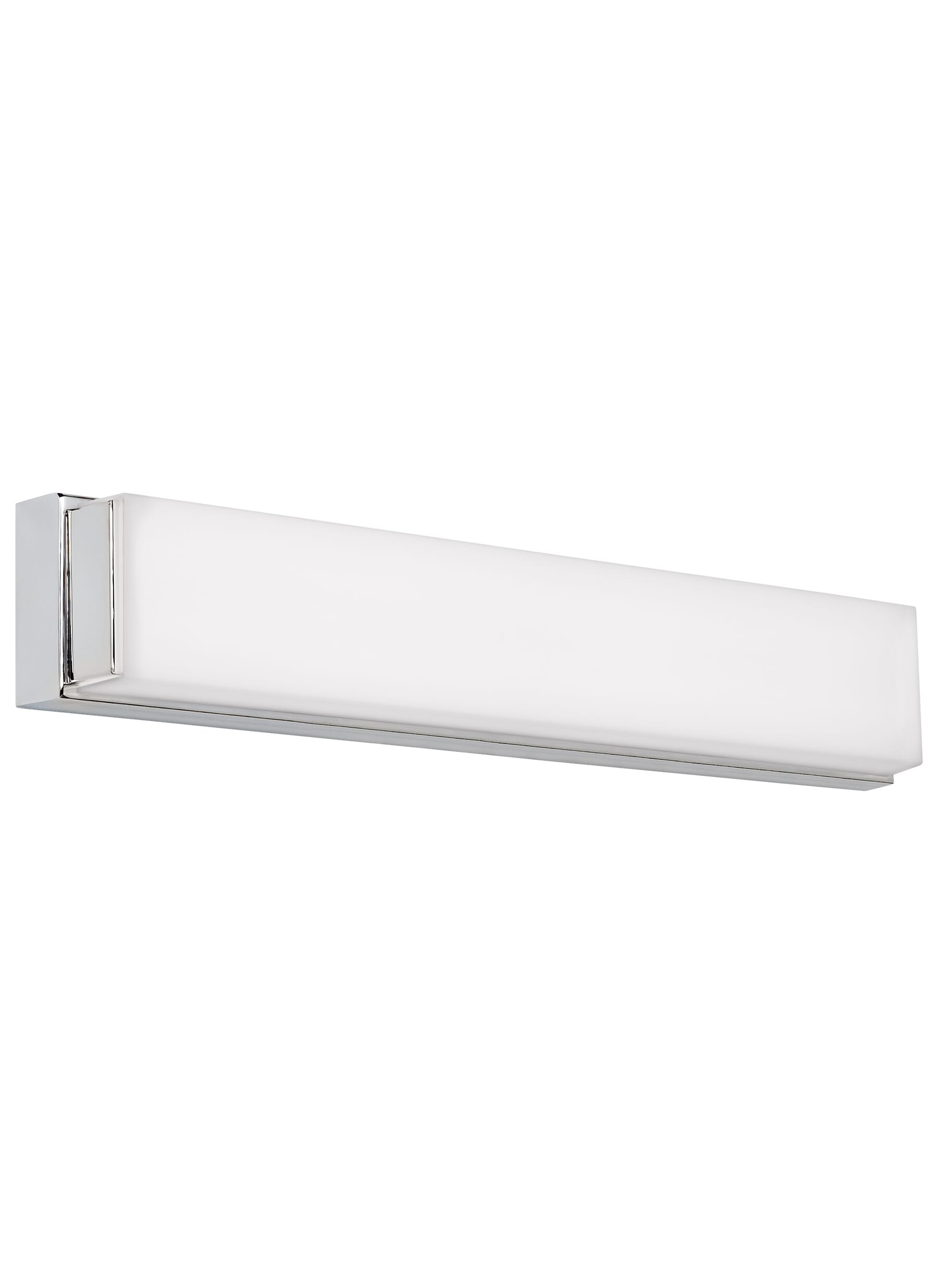 Tech Sage 2700K LED 25" Bathroom Vanity Light in Chrome