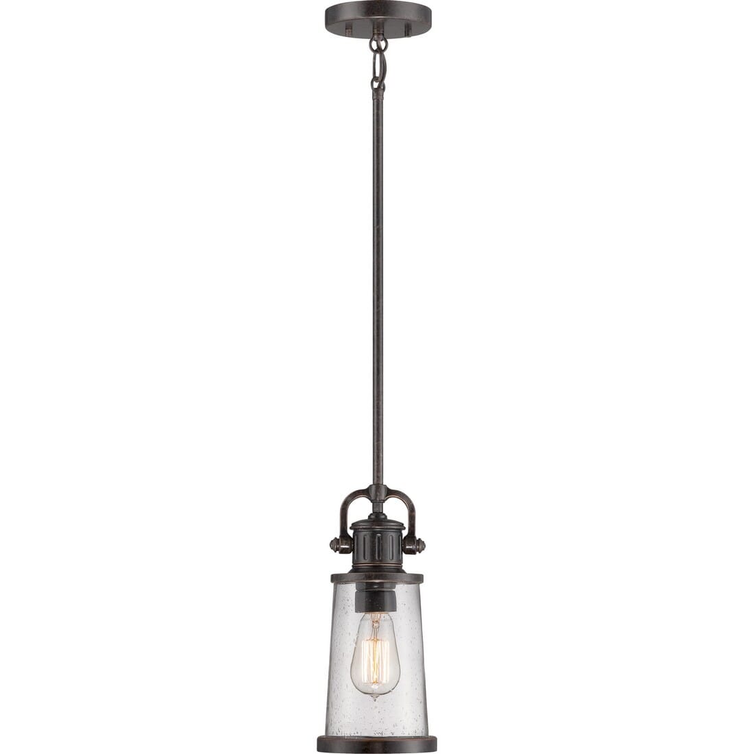 Quoizel Steadman 6" Pendant Light in Imperial Bronze