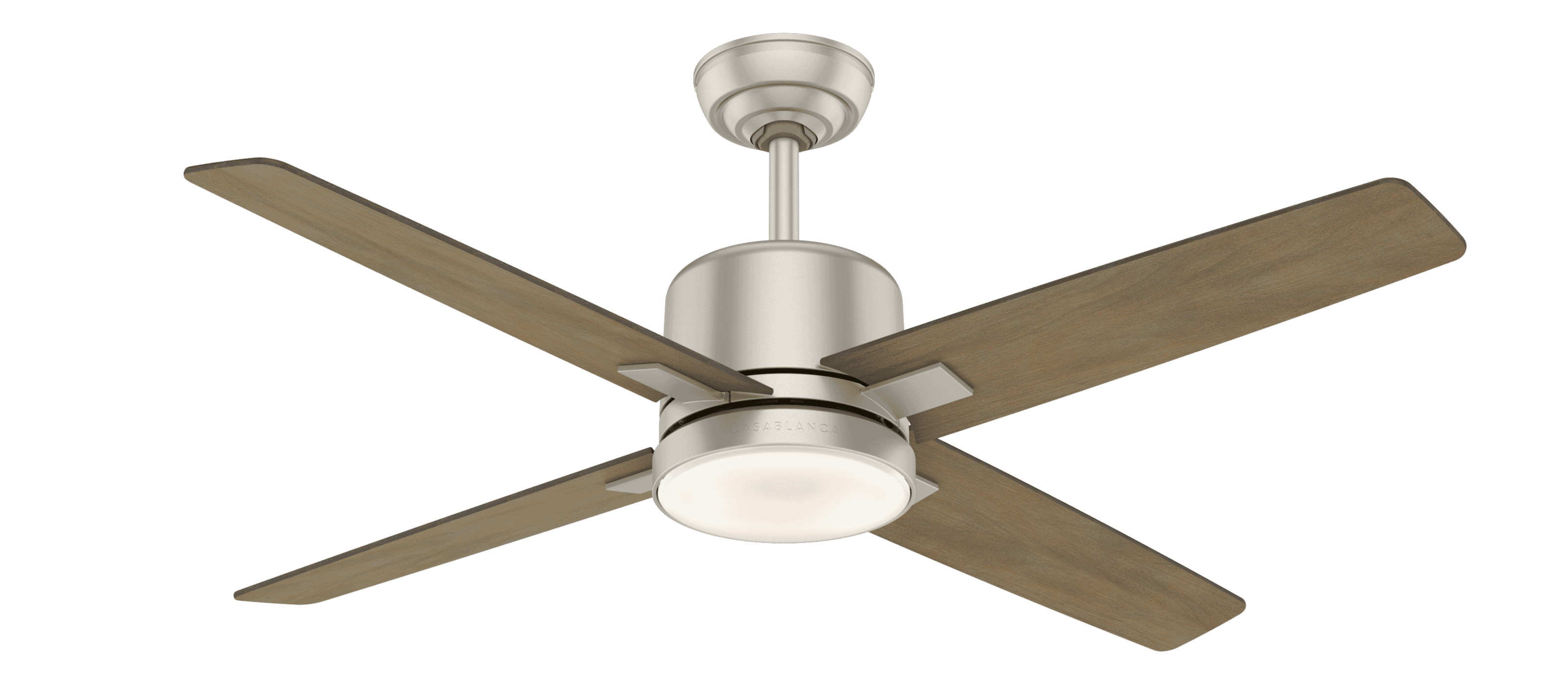 Casablanca Axial 52" Indoor Ceiling Fan in Painted Pewter