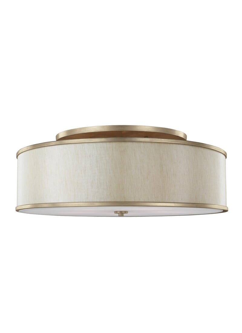 Feiss Lennon Large Ceiling Light in Sunset Gold