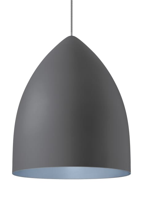 Tech Signal 2700K LED 20" Pendant Light in Rubberized Gray/Blue