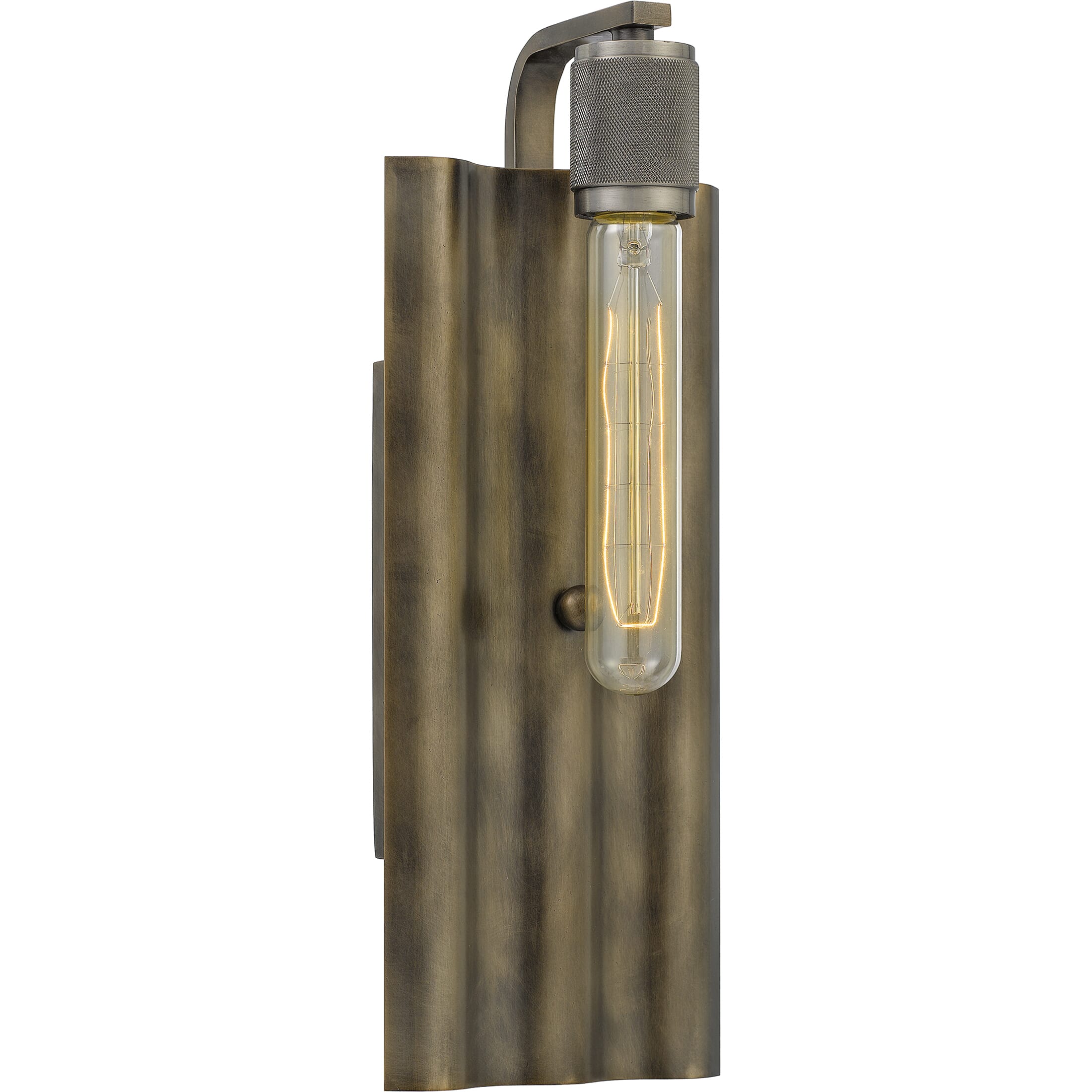 Quoizel Spinnaker 14" Wall Sconce in Statuary Bronze