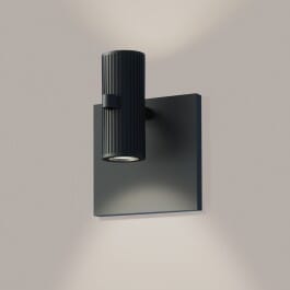 Sonneman SuspendersÂ® Wall Sconce in Satin Black