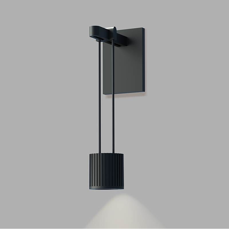 Sonneman SuspendersÂ® Wall Sconce in Satin Black