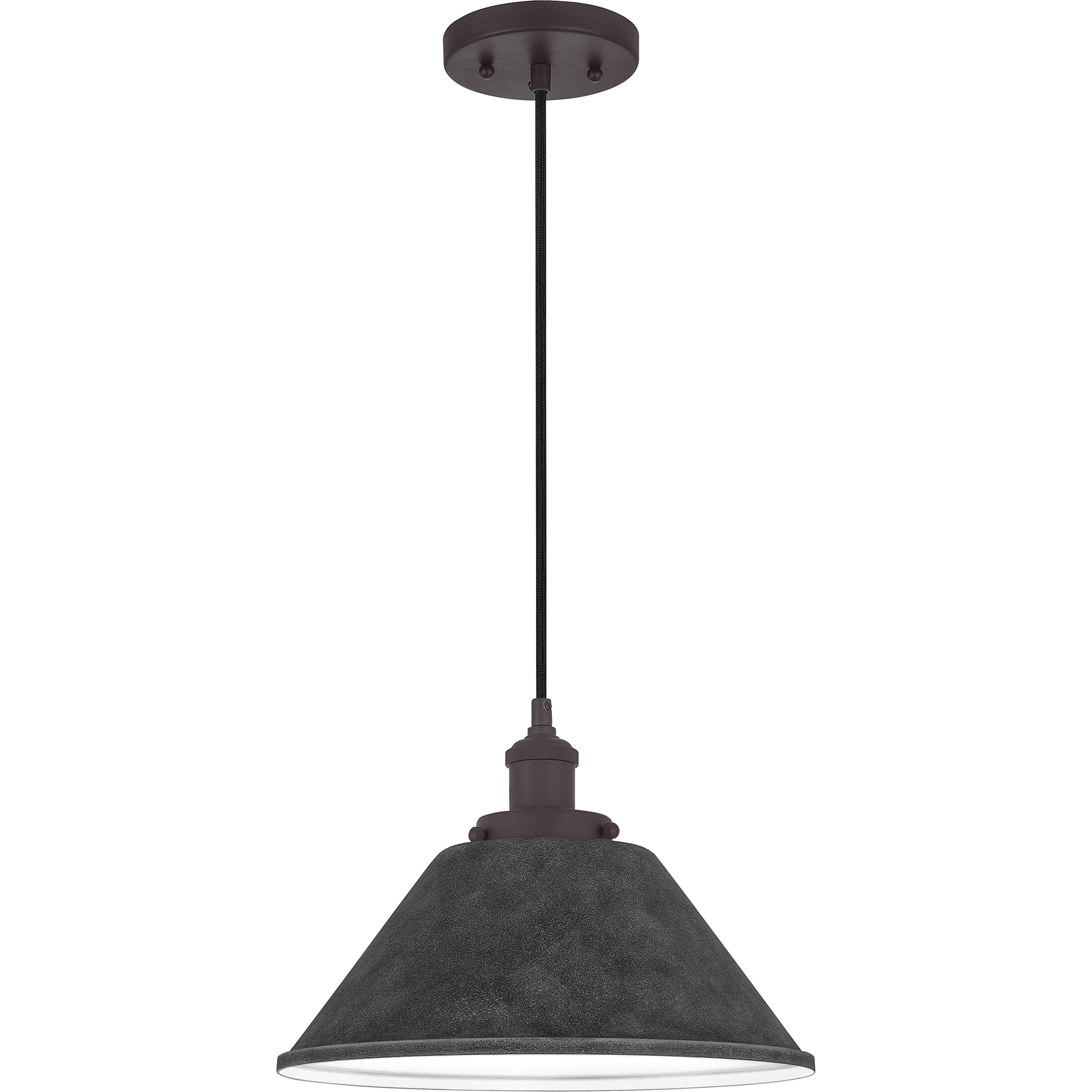 Quoizel Sparrow 12" Pendant Light in Old Bronze