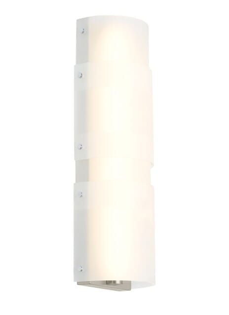 Tech Lighting Stratos 18" LED 2700K Wall Sconce in Frost/Satin Nickel