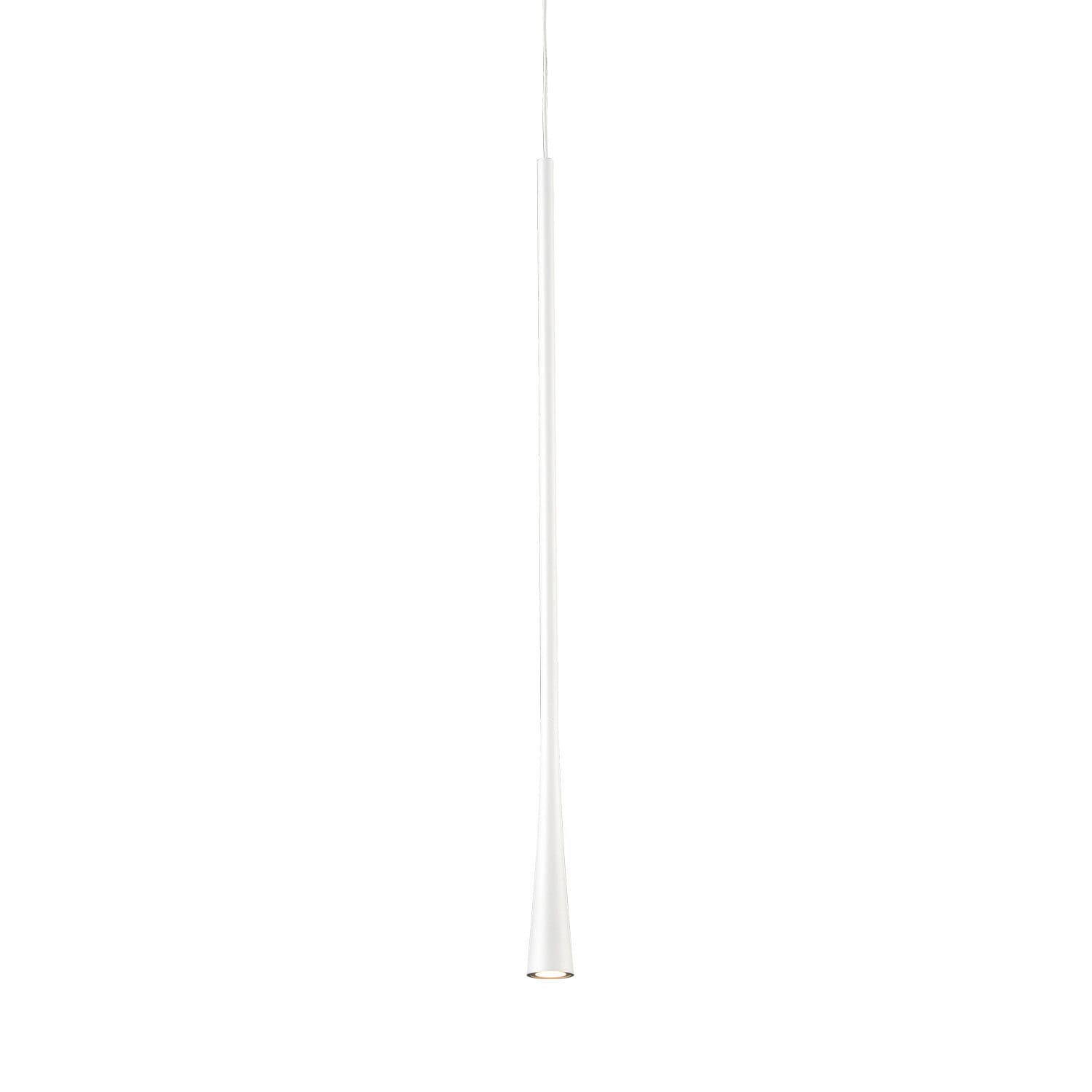 Kuzco Taper LED Pendant Light in White