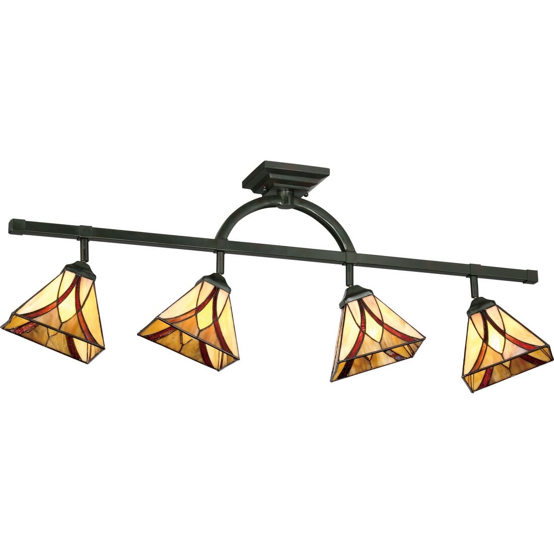 Quoizel Asheville 4-Light 44" Track Lighting in Valiant Bronze