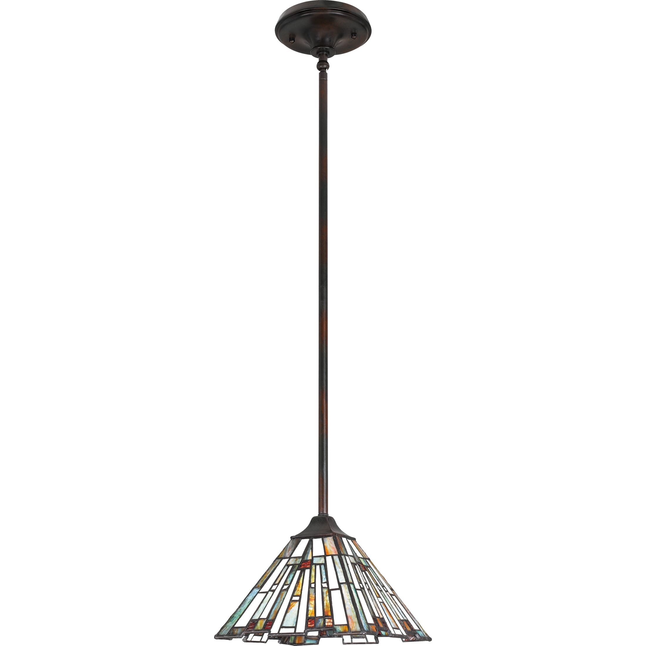 Quoizel Maybeck 8" Pendant Light in Valiant Bronze