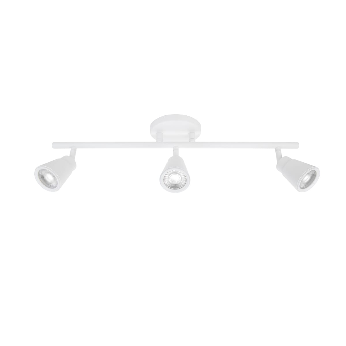 WAC Solo 3000K 3-Light Track Lighting in White