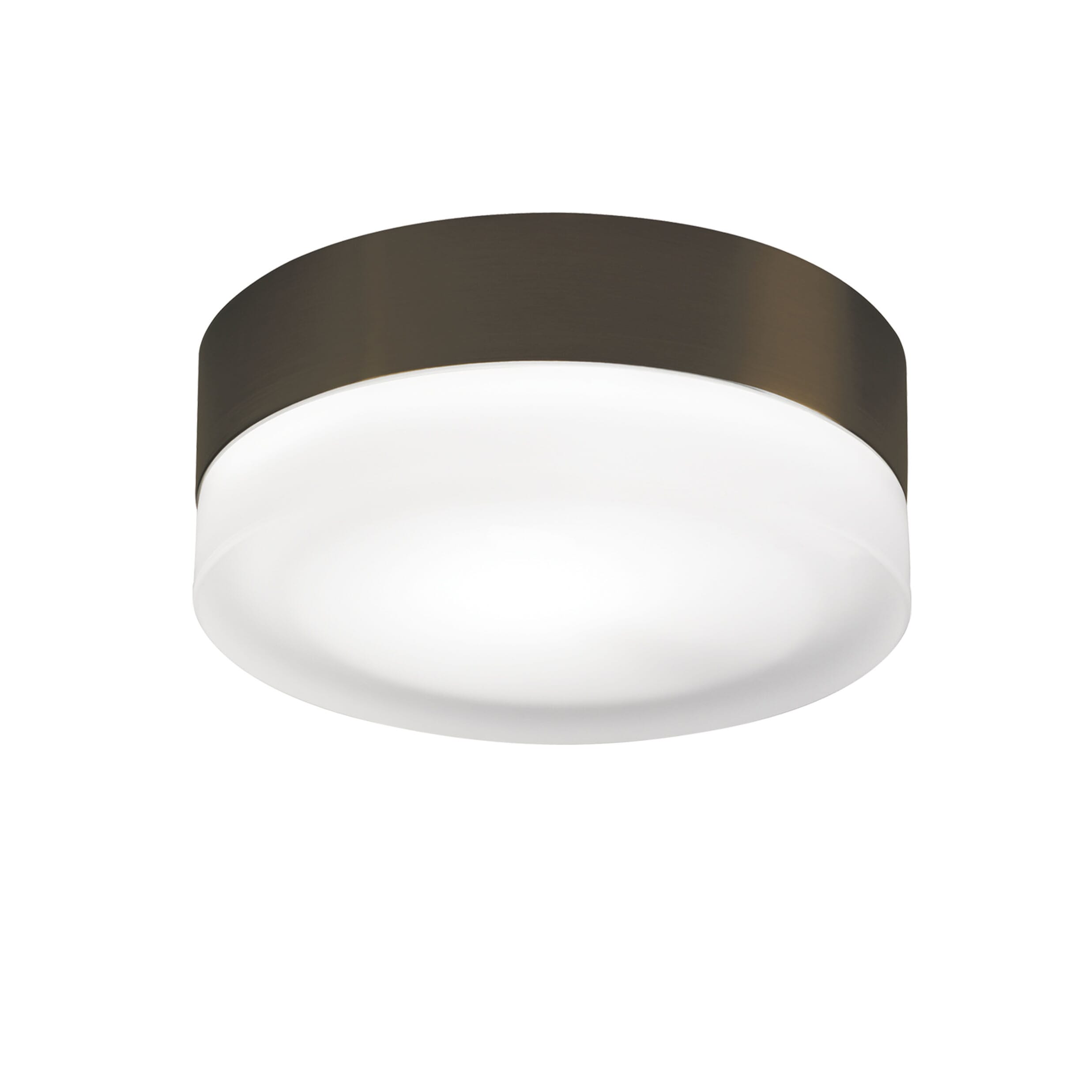 Tech 360 2-Light 11" Ceiling Light in Antique Bronze and Frost