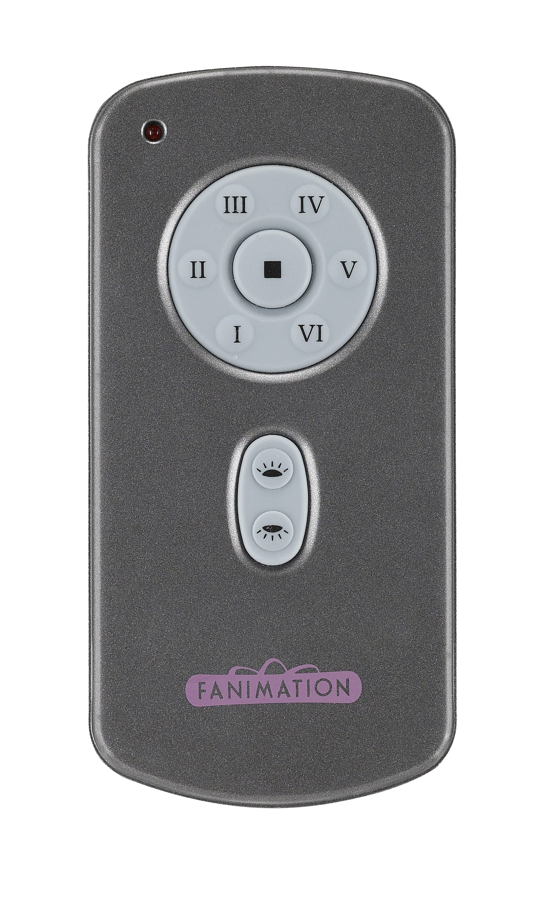 Fanimation Controls Hand Held DC Motor Remote and Transmitter in Gray