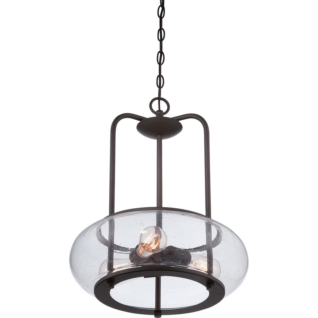 Quoizel Trilogy 3-Light 16" Pendant Light in Old Bronze