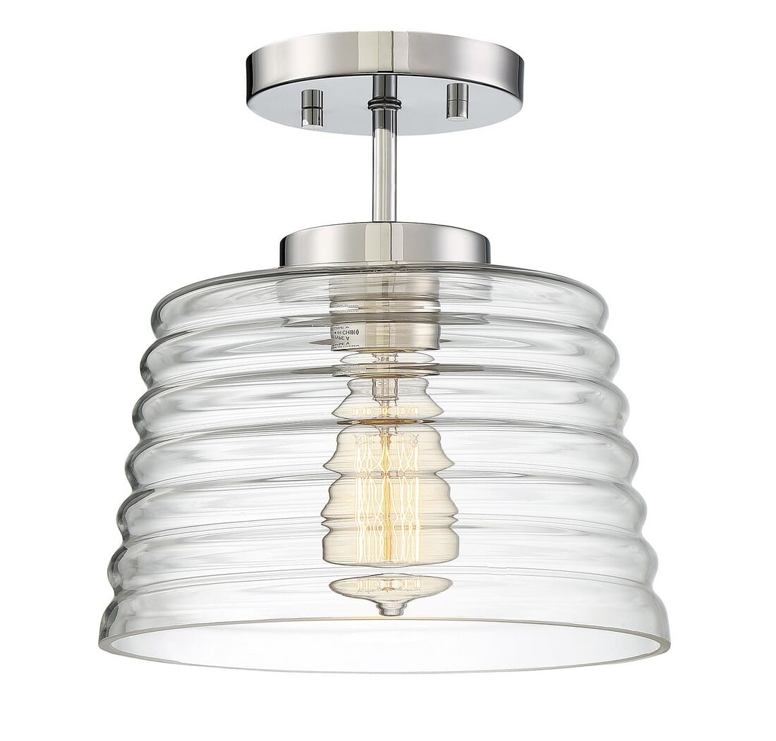 Trade Winds Adeline Ceiling Light in Chrome