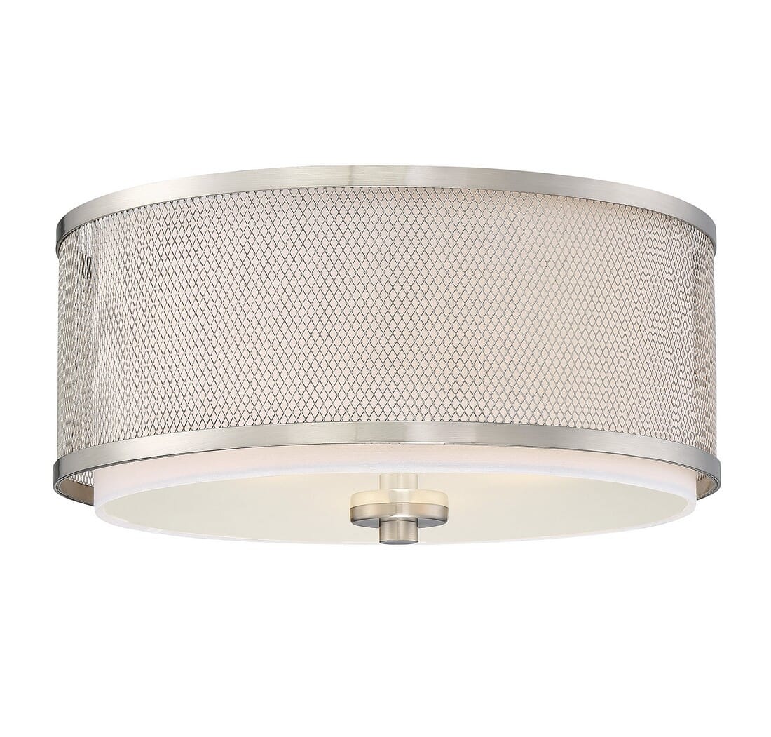 Trade Winds Fremont 3-Light Ceiling Light in Brushed Nickel