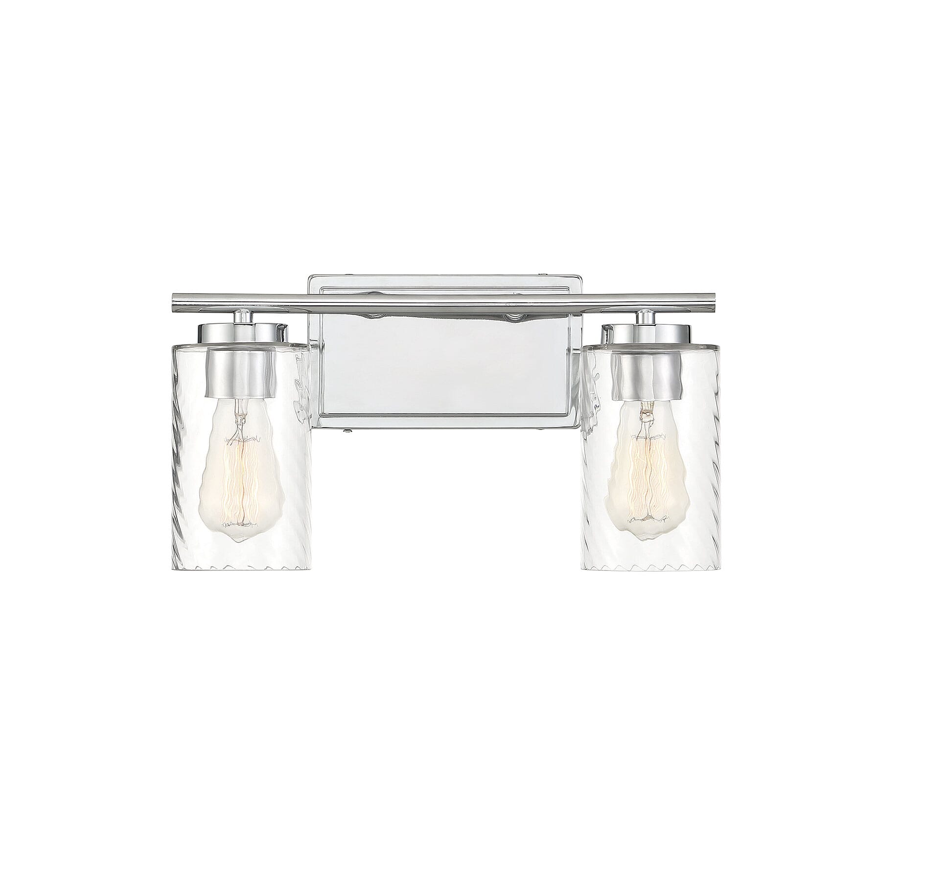 Trade Winds Raymond 2-Light Bathroom Vanity Light in Chrome