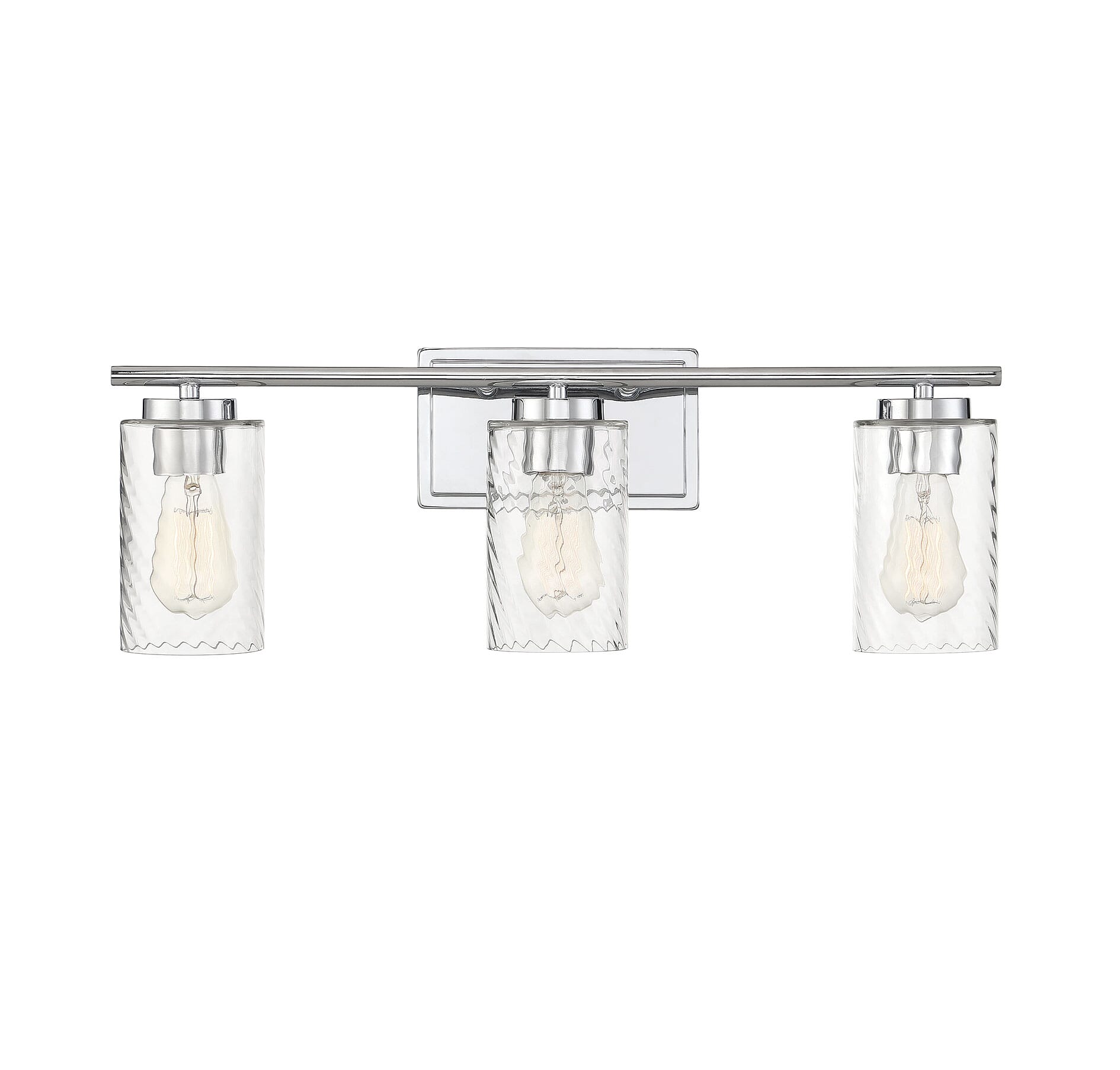 Trade Winds Raymond 3-Light Bathroom Vanity Light in Chrome