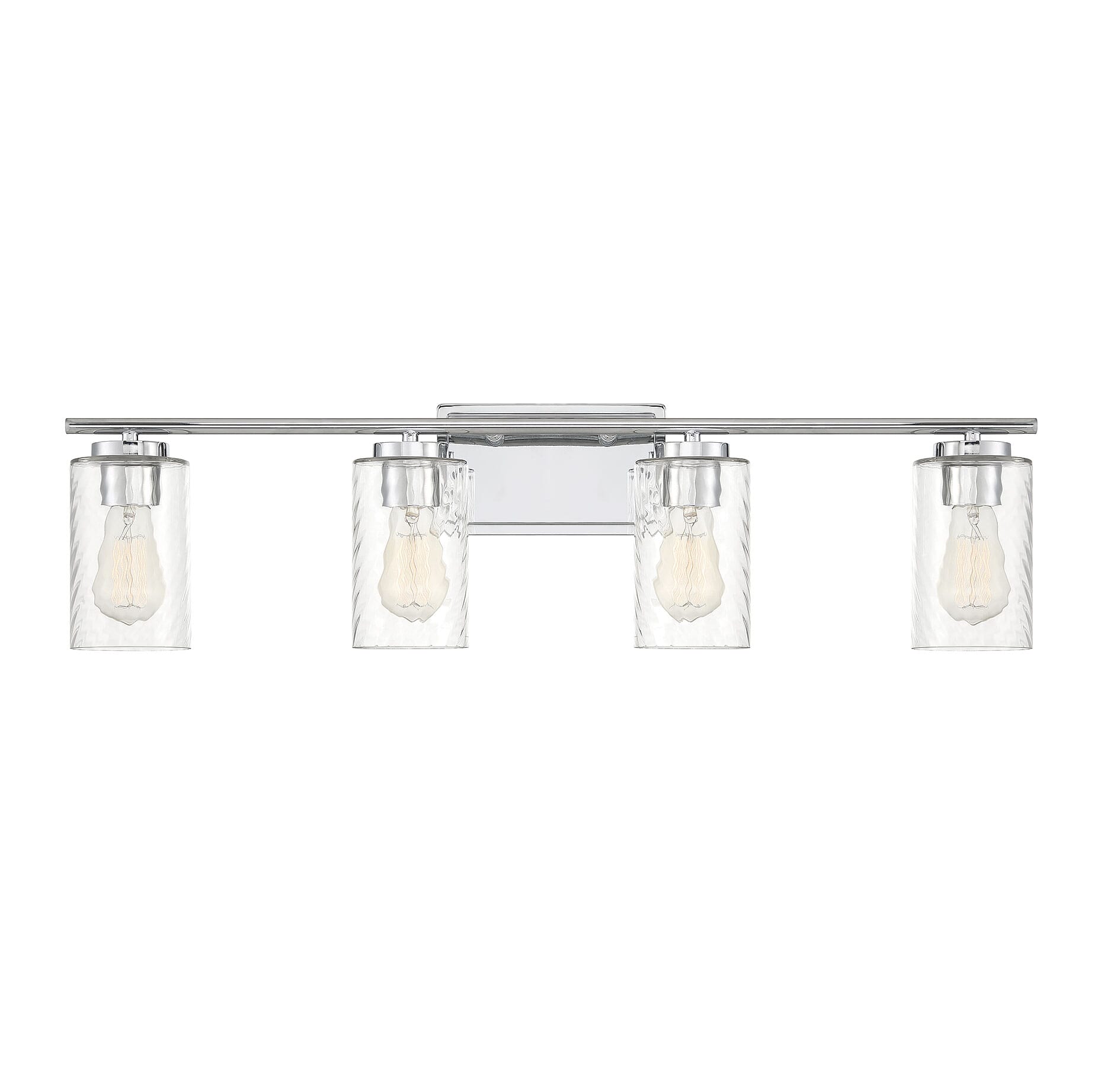 Trade Winds Raymond 4-Light Bathroom Vanity Light in Chrome