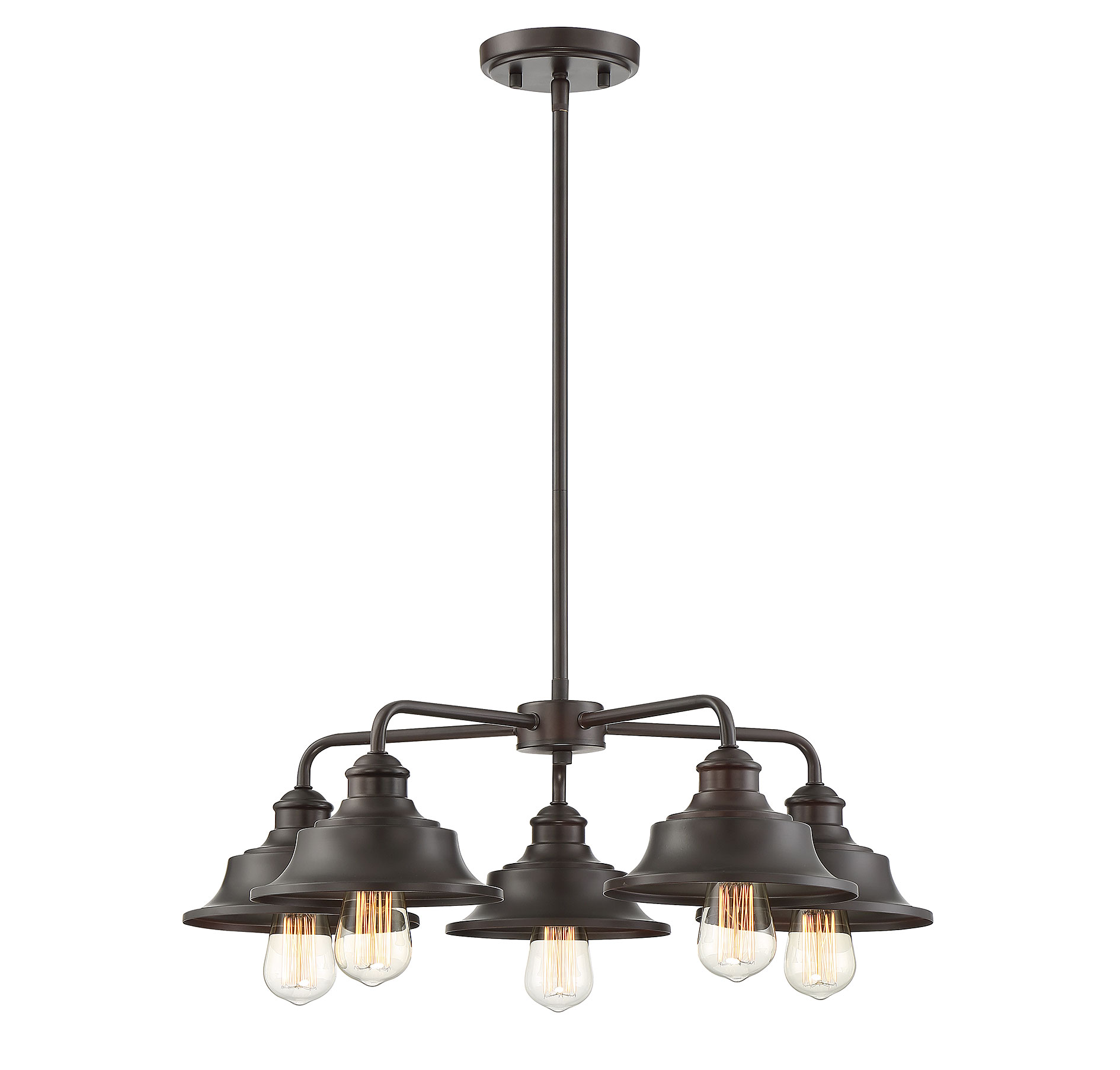 Trade Winds Crowley 5-Light Chandelier in Oil Rubbed Bronze