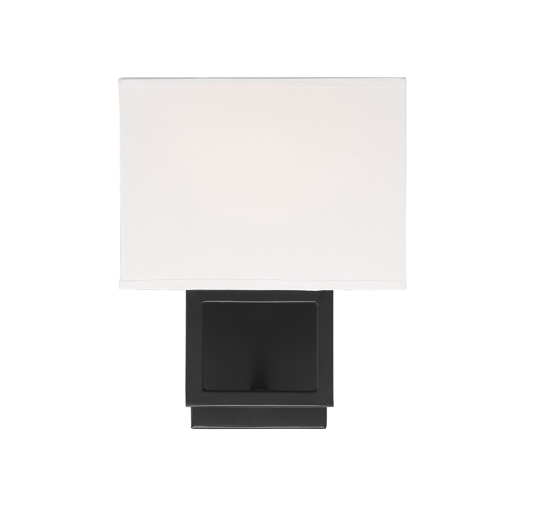 Trade Winds Avalon Wall Sconce in Matte Black