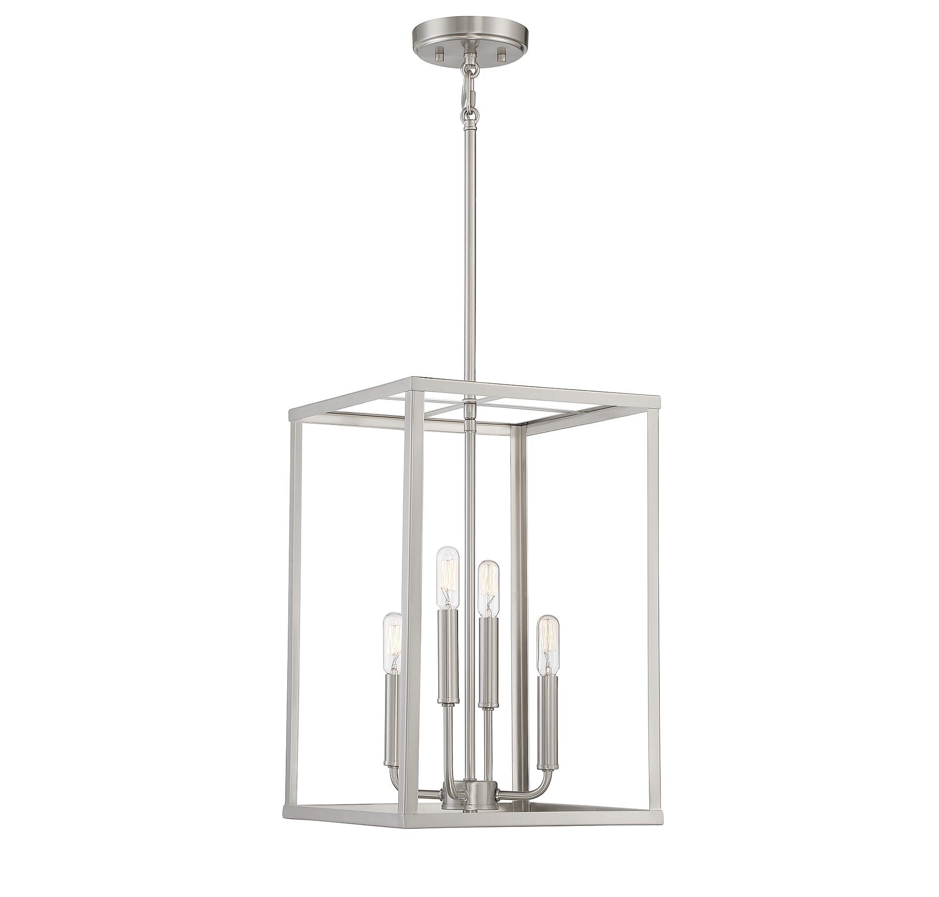 Trade Winds Cambridge 4-Light Pendant in Brushed Nickel