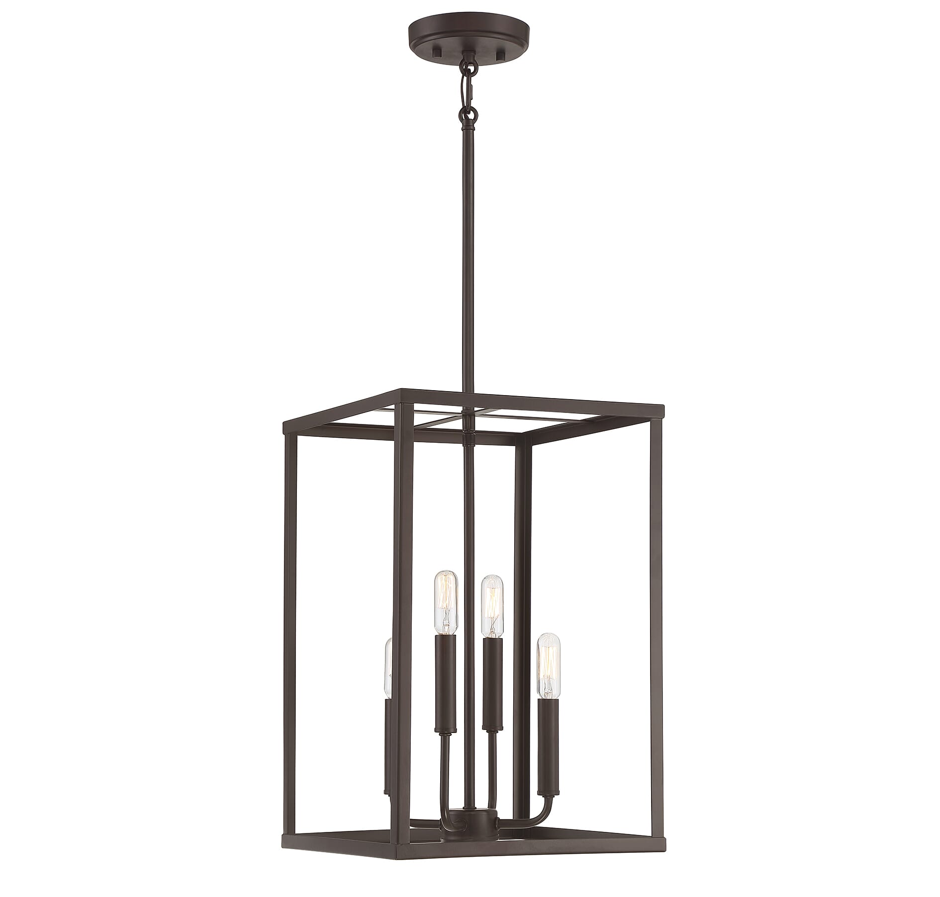 Trade Winds Cambridge 4-Light Pendant in Oil Rubbed Bronze