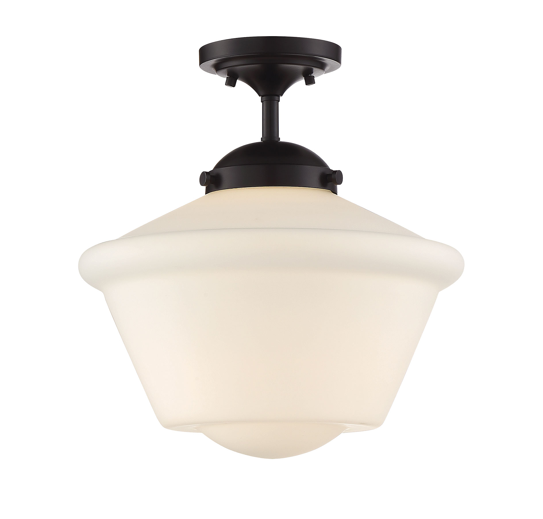 Trade Winds Dorothy Schoolhouse Ceiling Light in Oil Rubbed Bronze