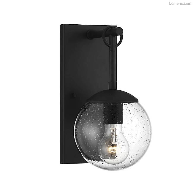 Trade Winds Outdoor Wall Light in Matte Black