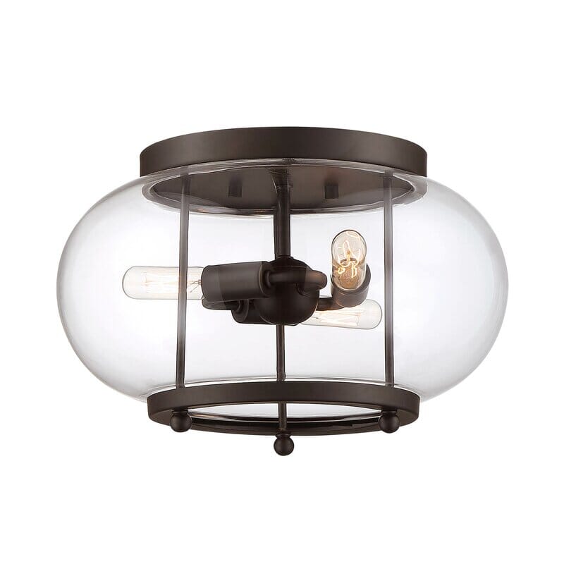 Trade Winds Greenwood Outdoor Ceiling Light in Oil Rubbed Bronze