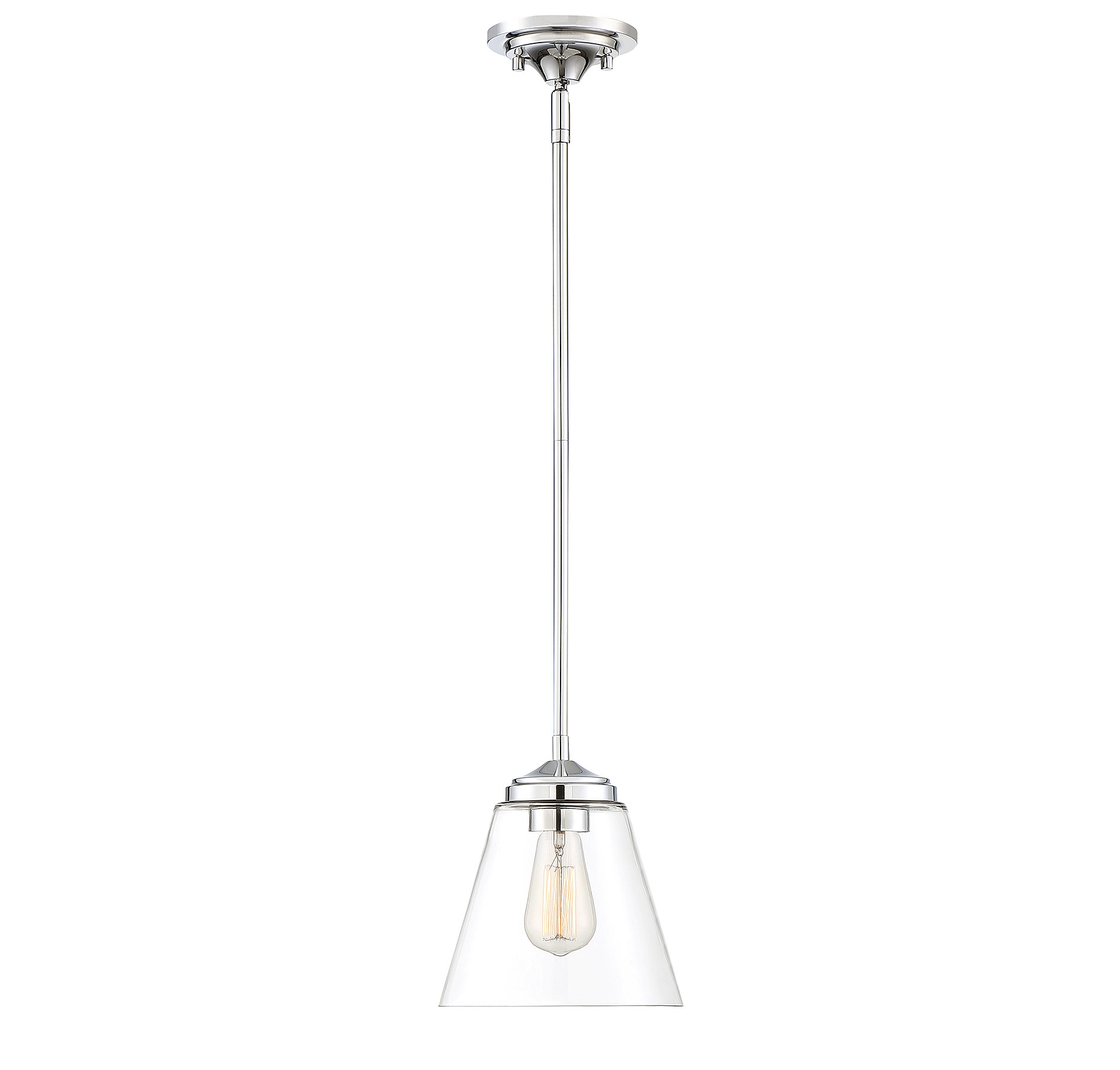 Trade Winds Coolidge Mini Pendant in Chrome