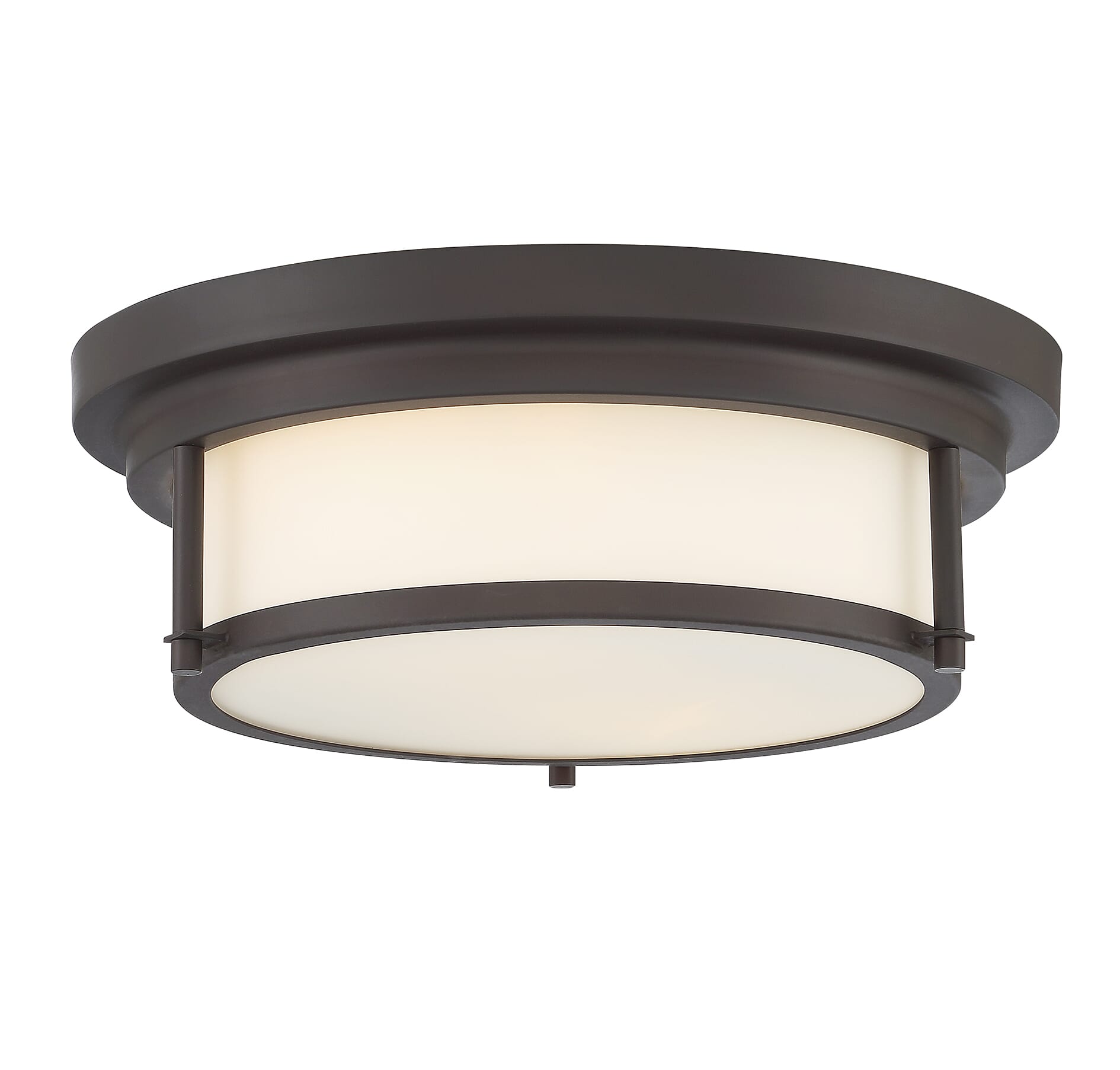 Trade Winds Olivia 2-Light Ceiling Light in Oil Rubbed Bronze