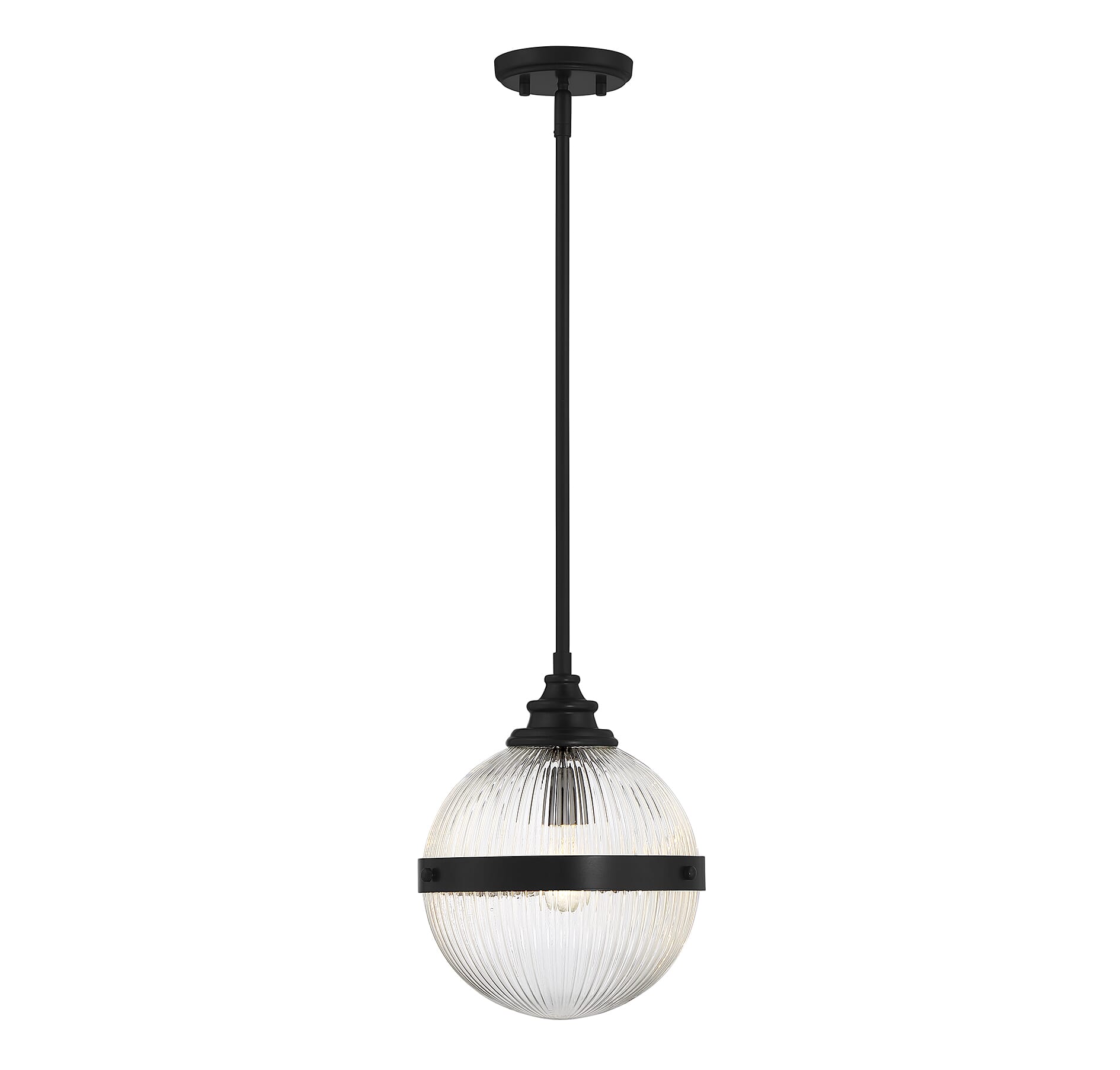 Trade Winds Finlay Pendant in Matte Black