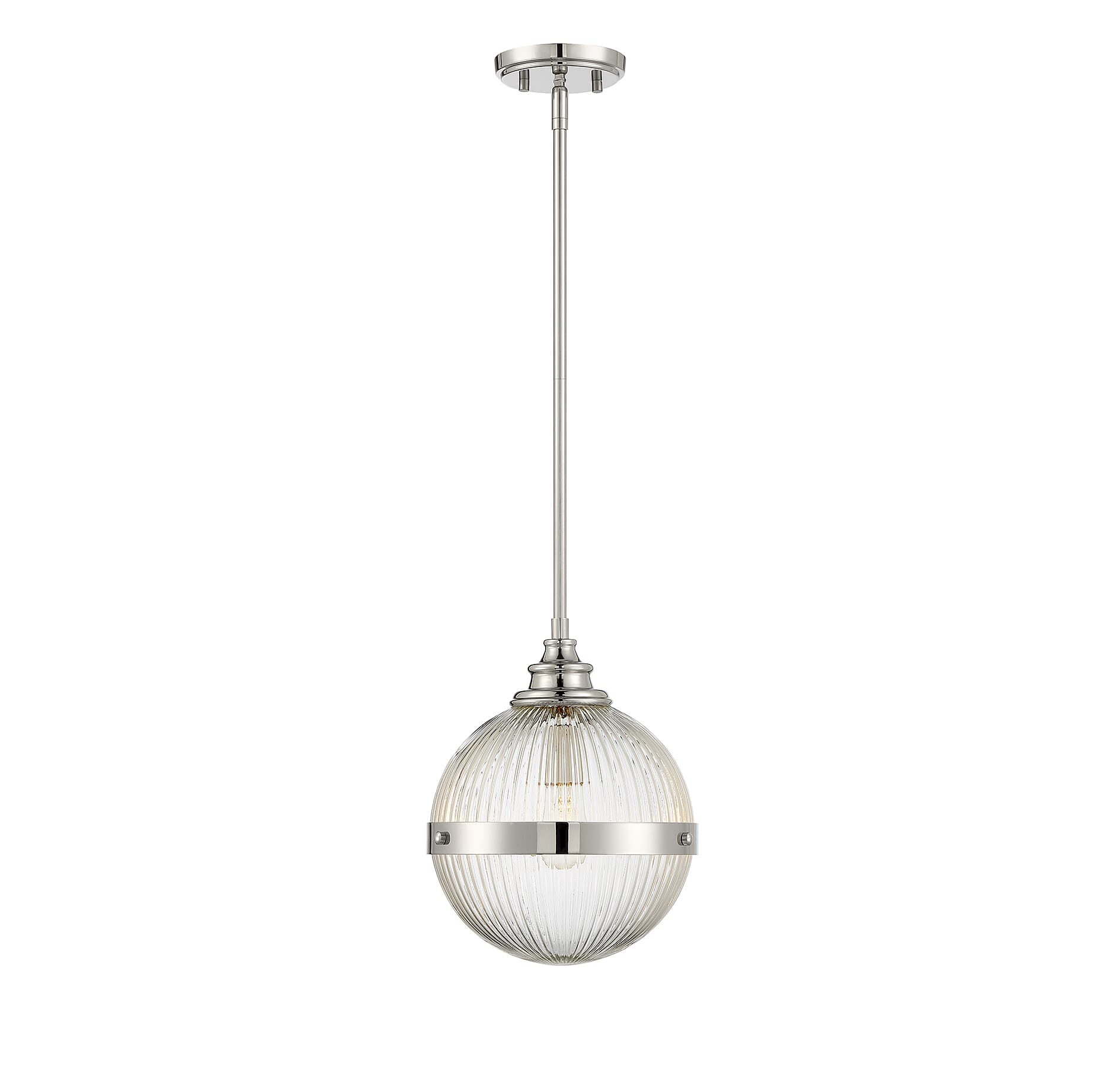 Trade Winds Finlay Pendant in Polished Nickel