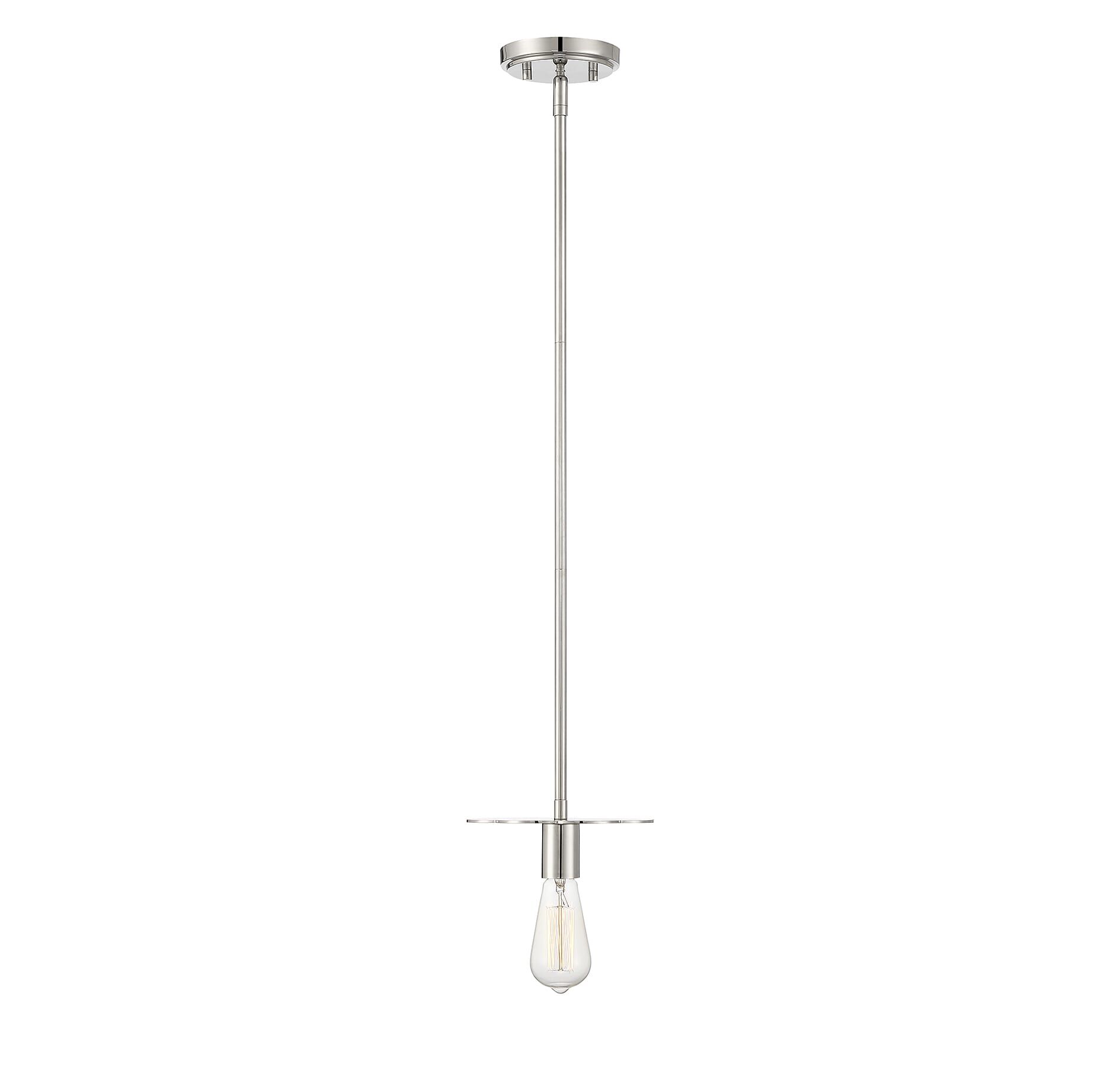 Trade Winds Colin Pendant Light in Polished Nickel