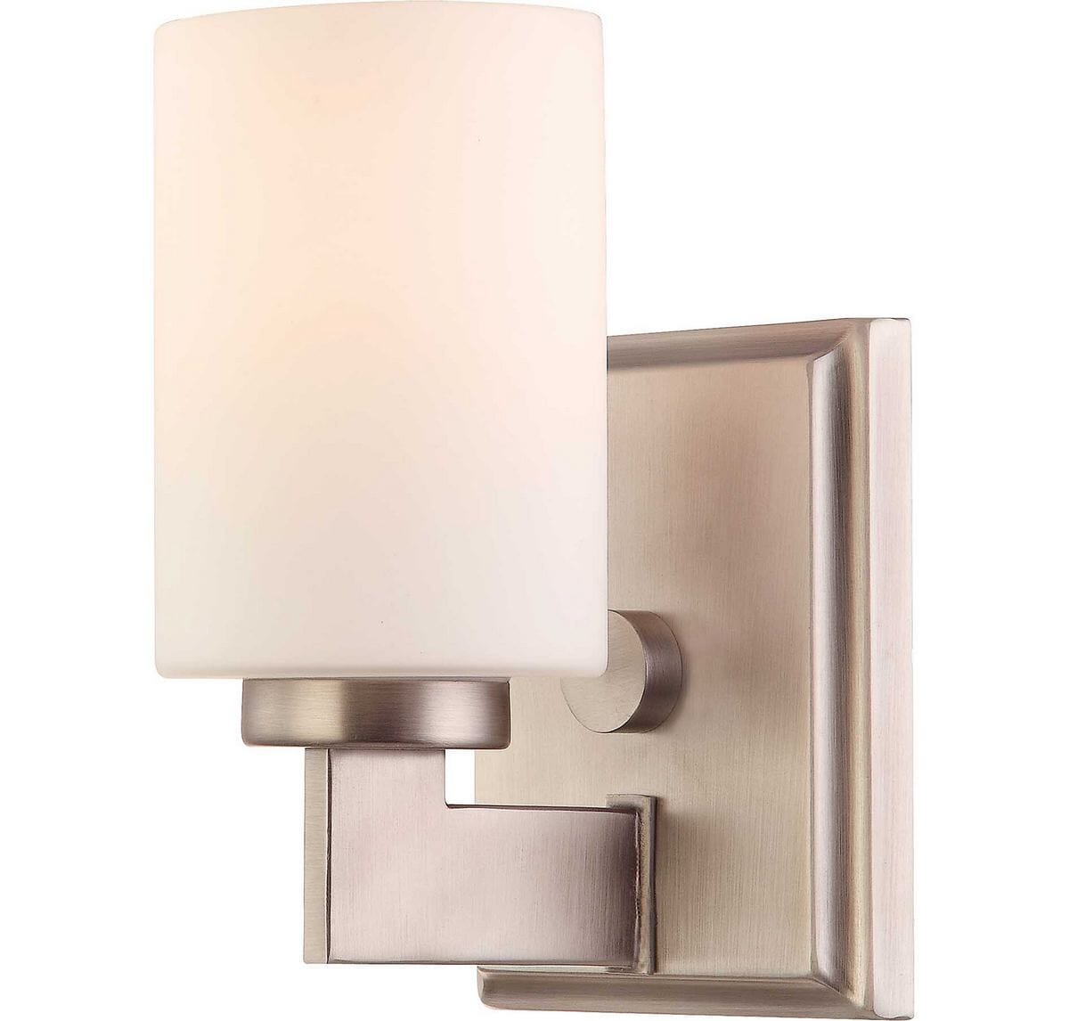 Quoizel Taylor 8" Bathroom Vanity Light in Antique Nickel